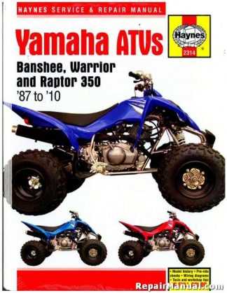 yamaha timberwolf 4x4 repair manual