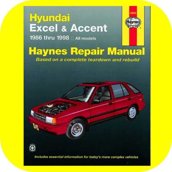 hyundai accent repair manual