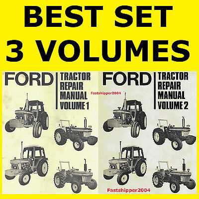 ford 3600 tractor repair manual