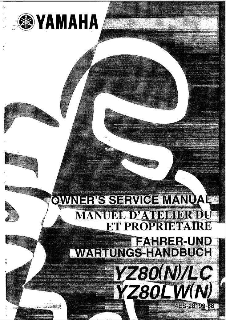 free yamaha repair manuals