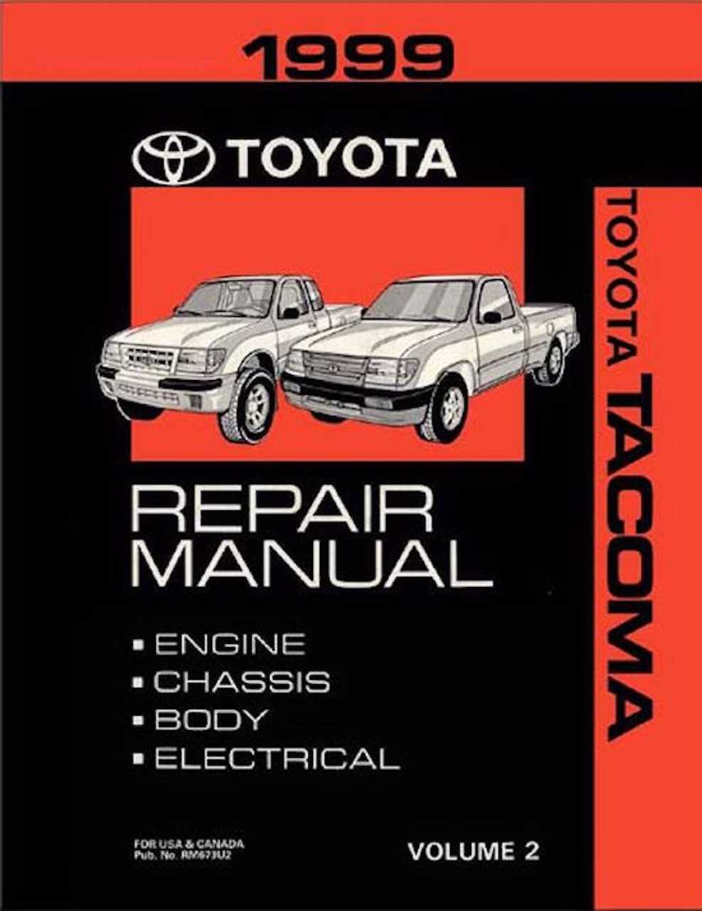 1999 toyota repair manual