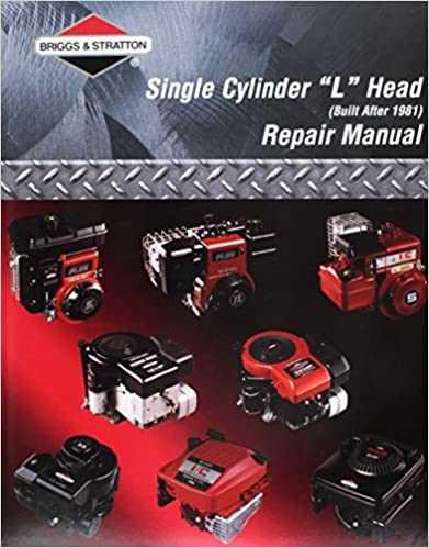 briggs & stratton repair manual all models