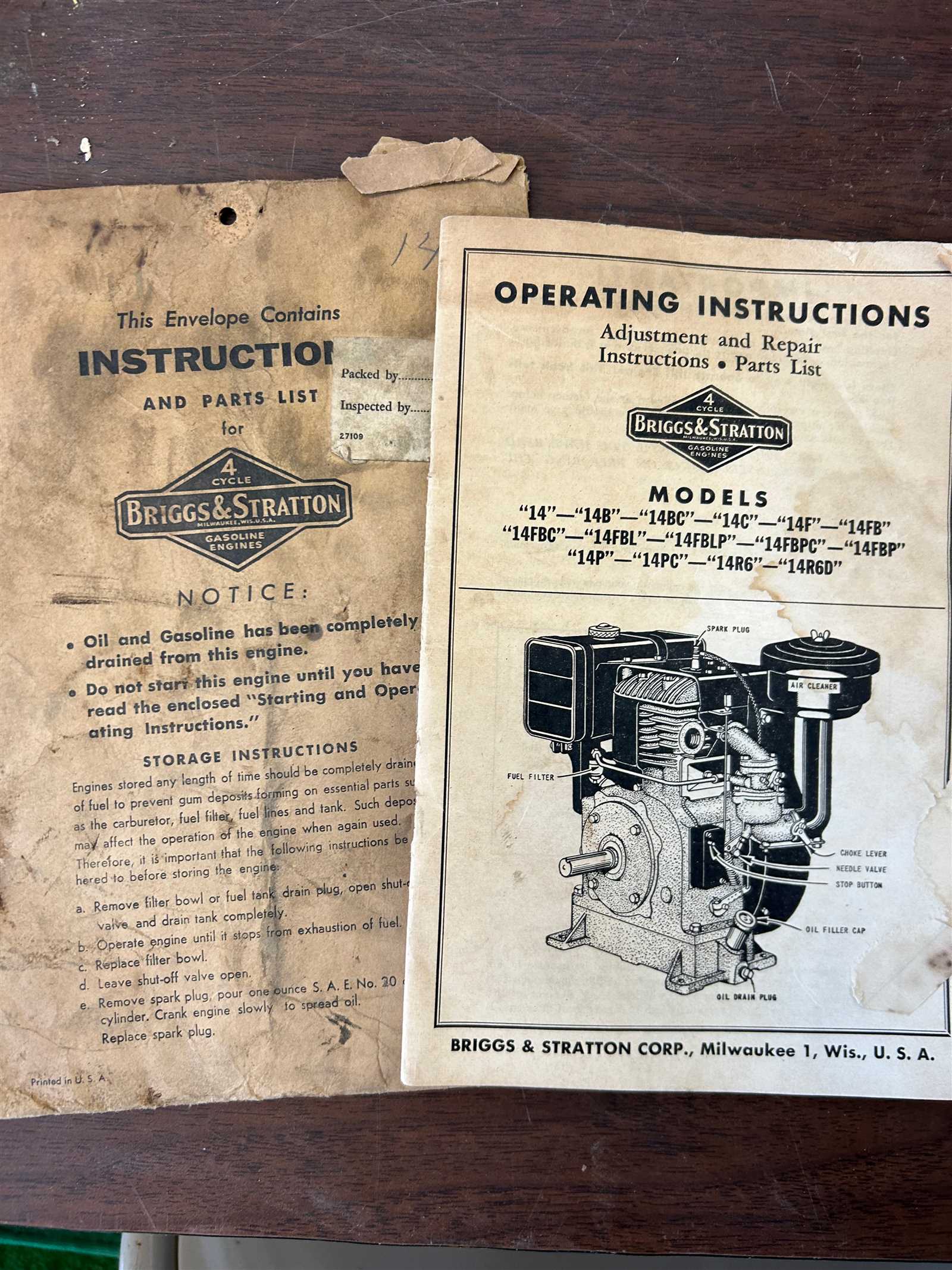 briggs & stratton repair manual all models