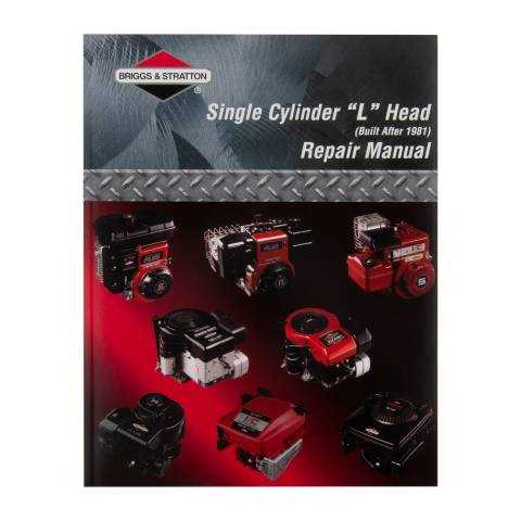 briggs and stratton 18.5 hp ohv intek repair manual