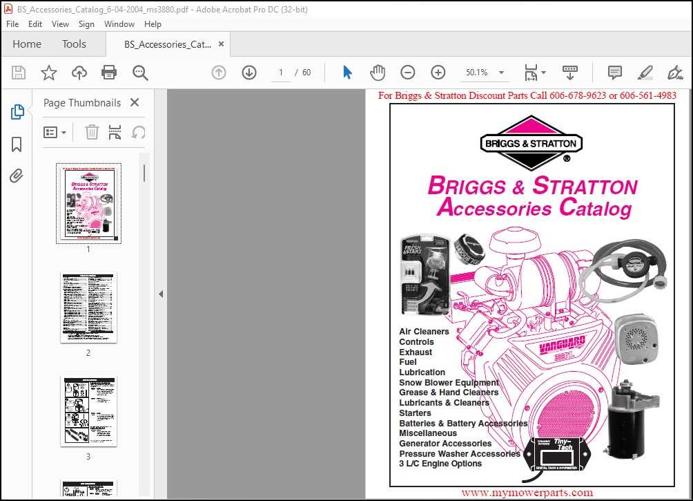 briggs and stratton model 90000 repair manual