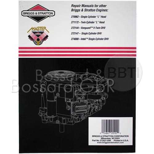 briggs and stratton repair manual 271172