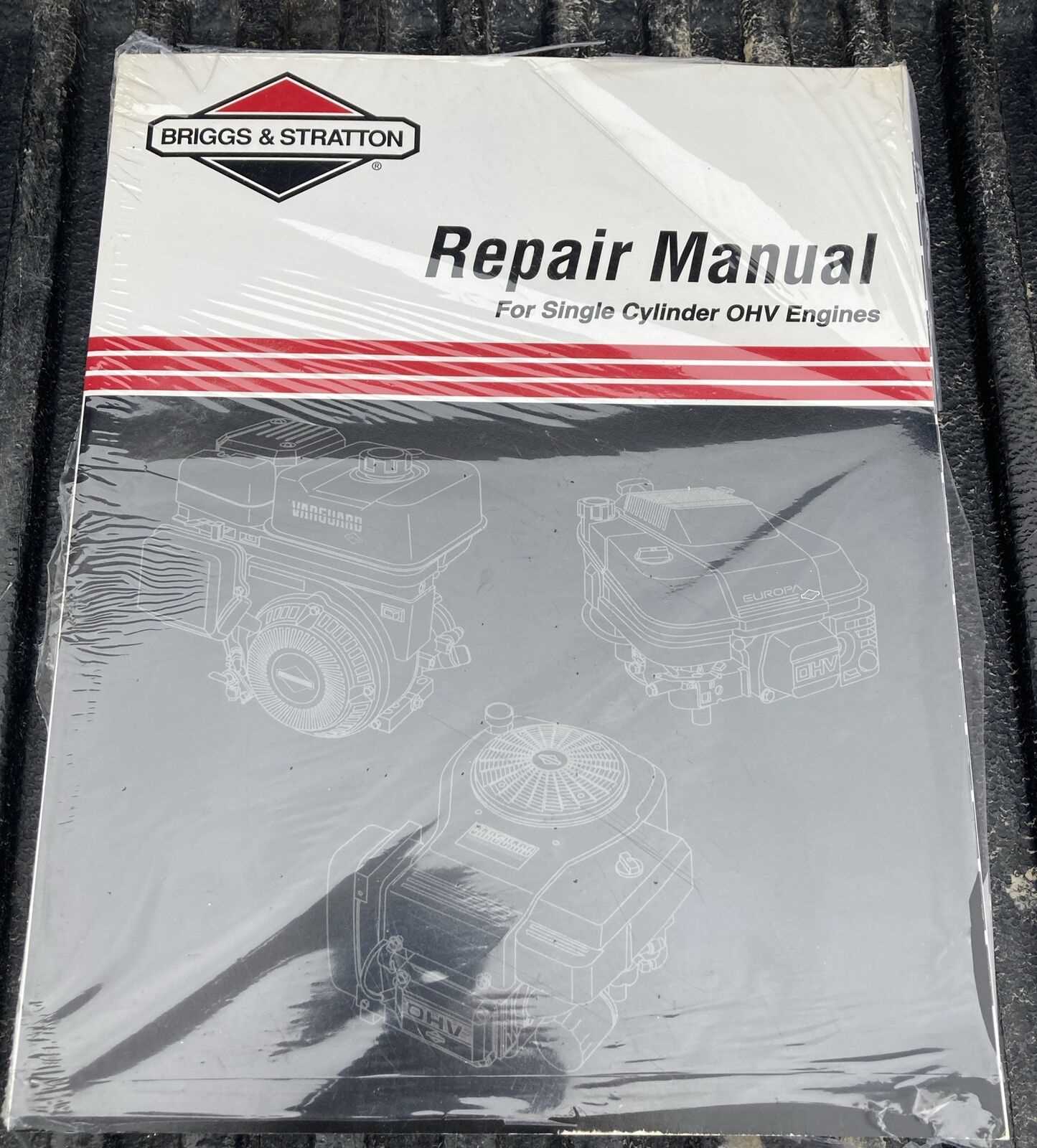 briggs and stratton repair manual for single cylinder ohv