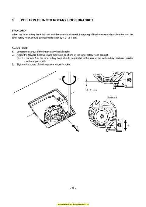 brother embroidery machine repair manual