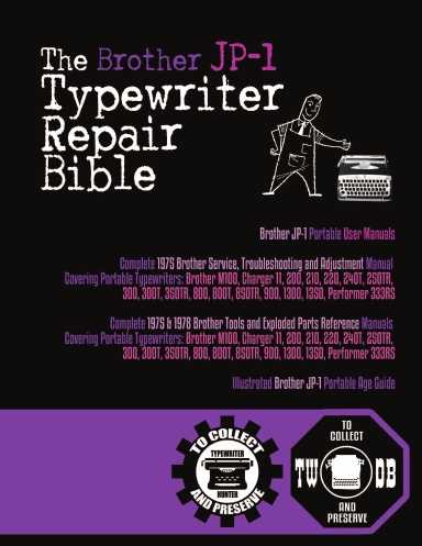 brother typewriter repair manual