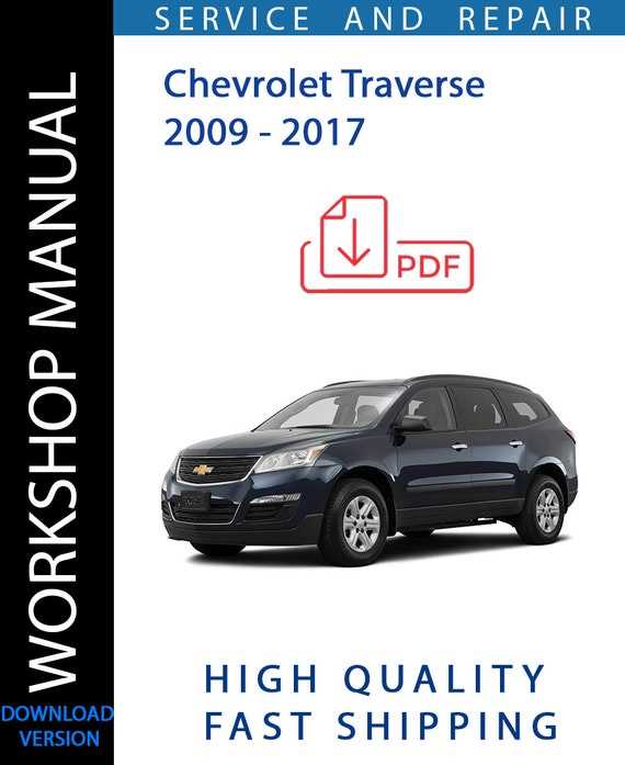 chevrolet traverse repair manual