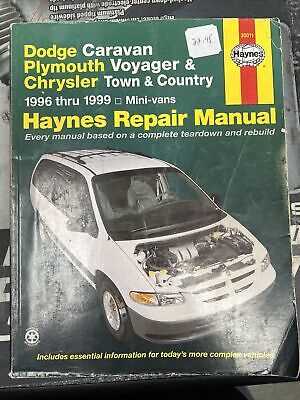 1998 dodge caravan repair manual