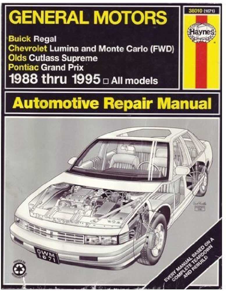 buick auto repair manuals