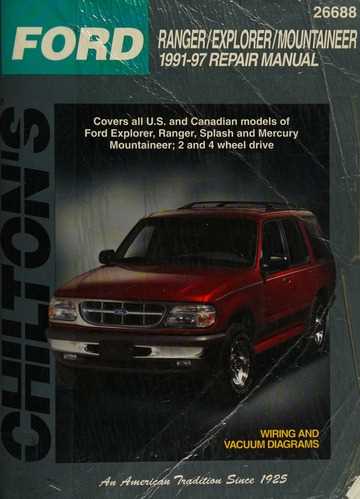 free ford repair manuals & diagrams