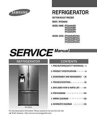 samsung appliance repair manual