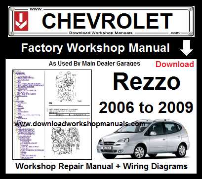 2008 chevy aveo repair manual