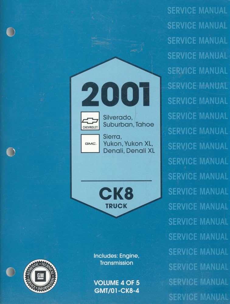 2001 chevrolet suburban repair manual