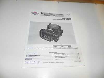 briggs and stratton 28n707 repair manual
