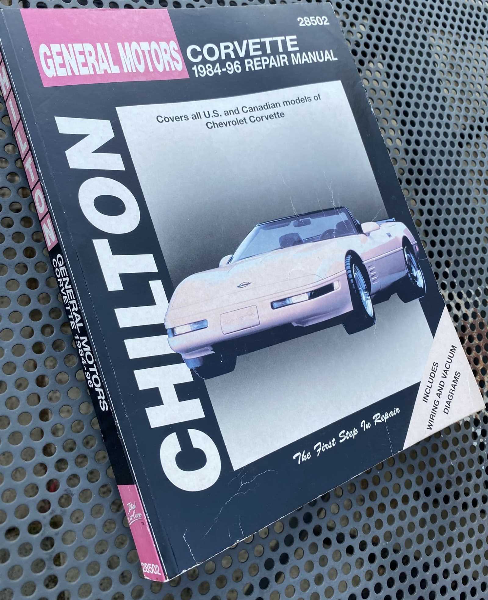 c4 corvette repair manual