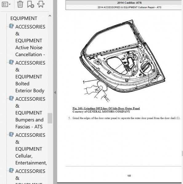 cadillac ats repair manual