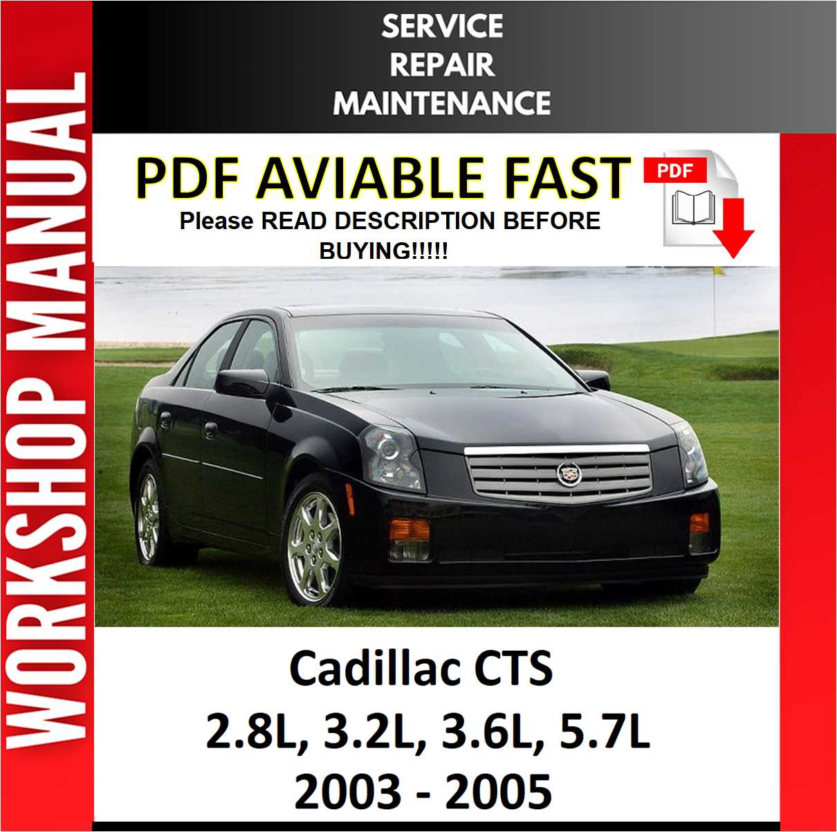 cadillac cts 2003 repair manual