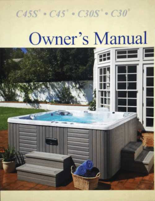 caldera spa repair manual