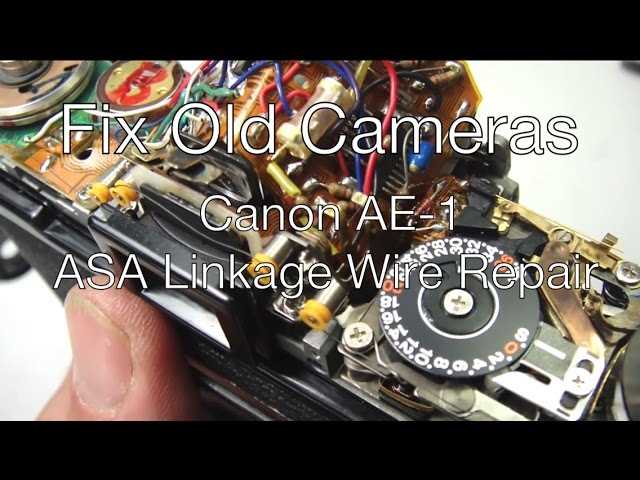 canon ae 1 repair manual