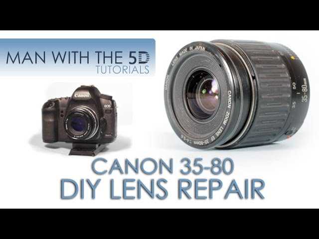 canon ef lens repair manual