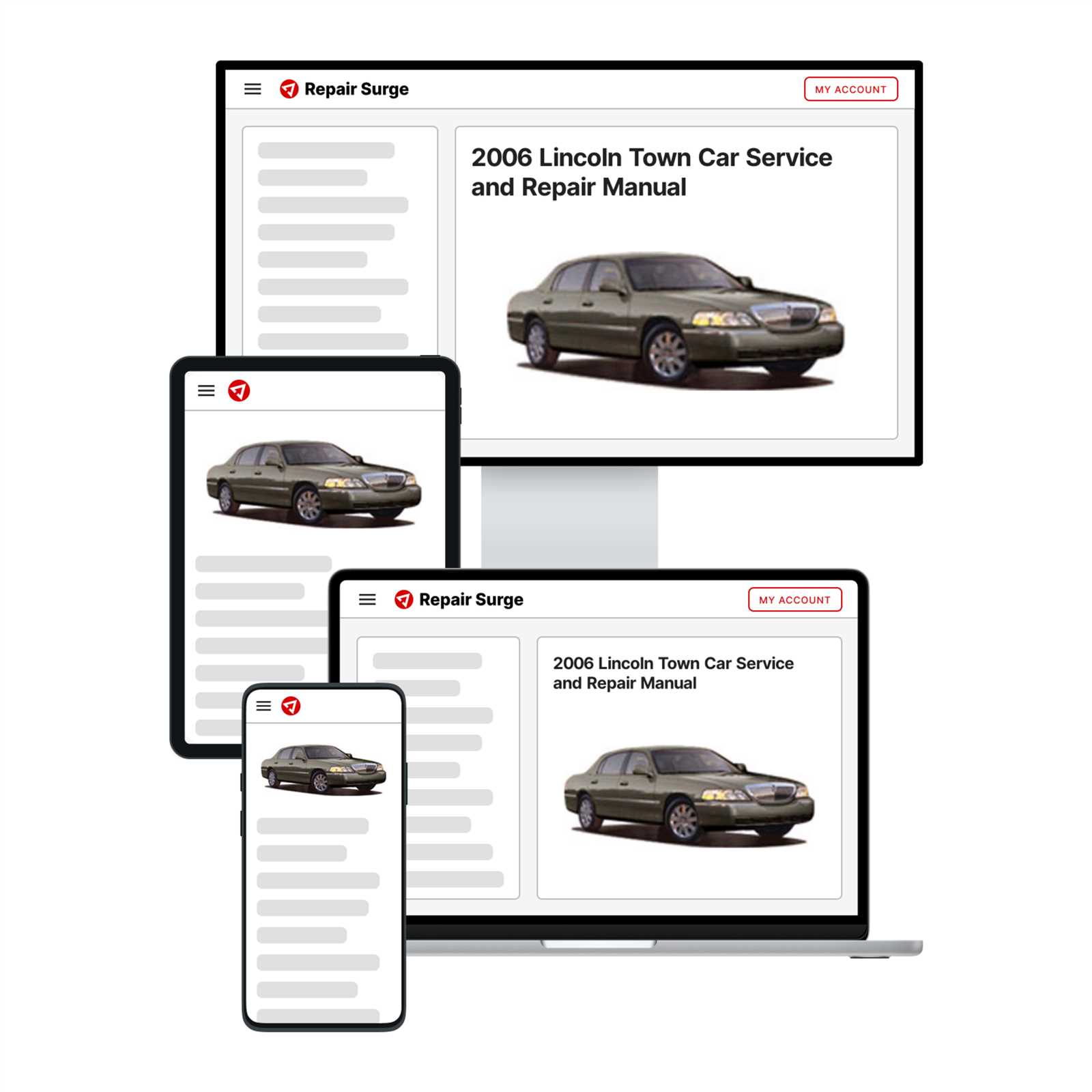 car service repair manual