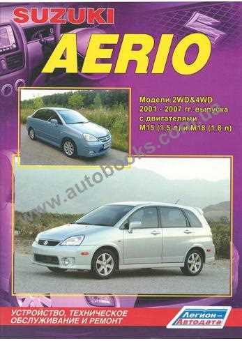 2002 suzuki aerio repair manual