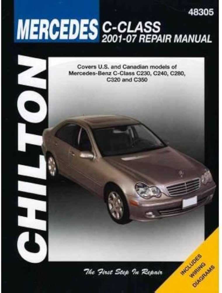 mercedes benz c230 repair manual