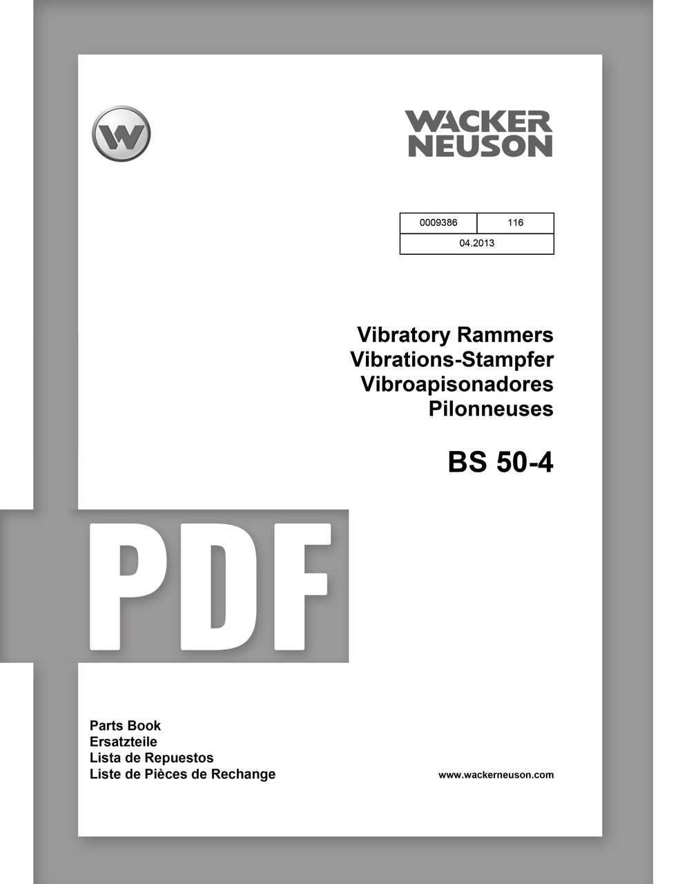 wacker neuson repair manual