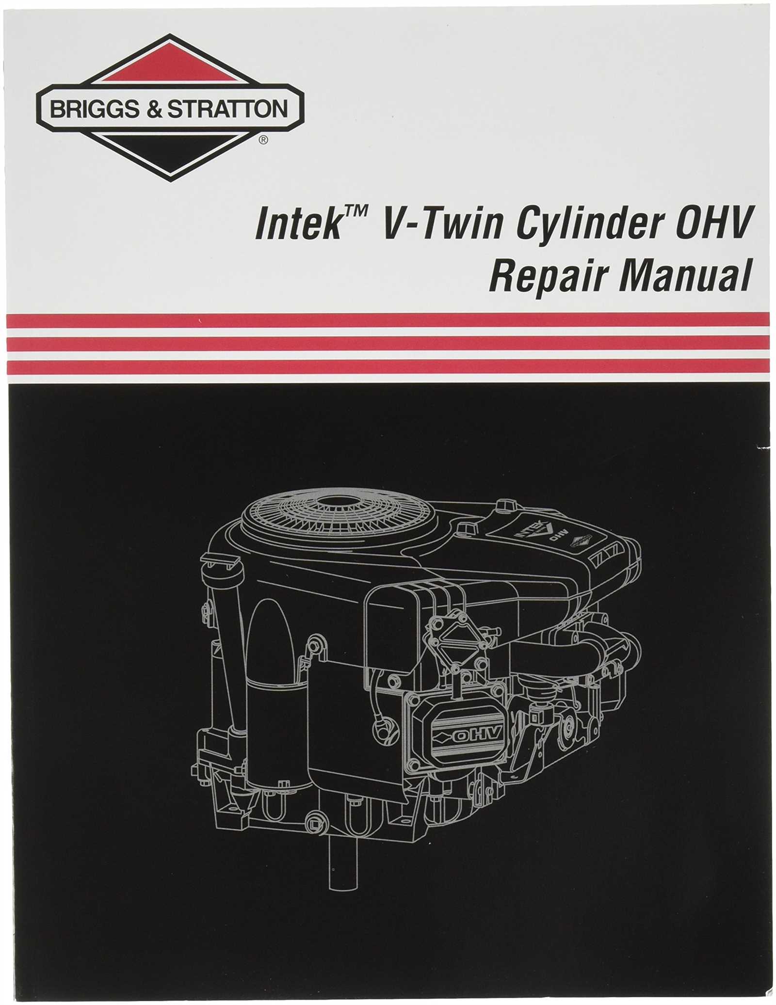 vanguard v twin repair manual