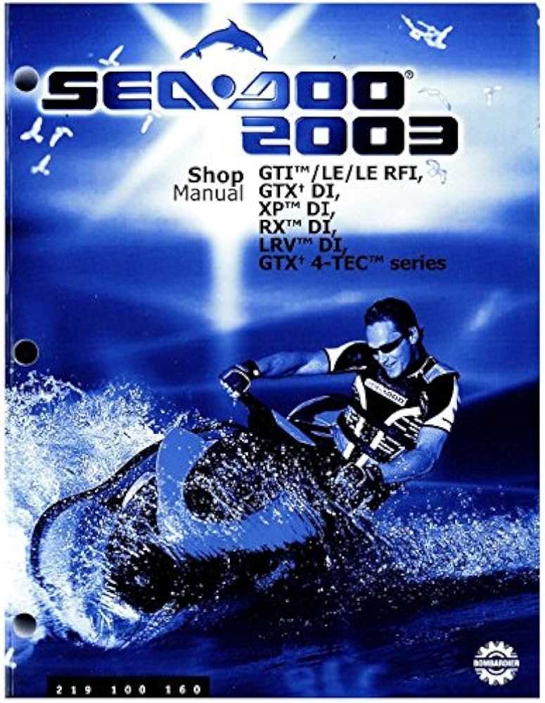 2003 seadoo gtx repair manual