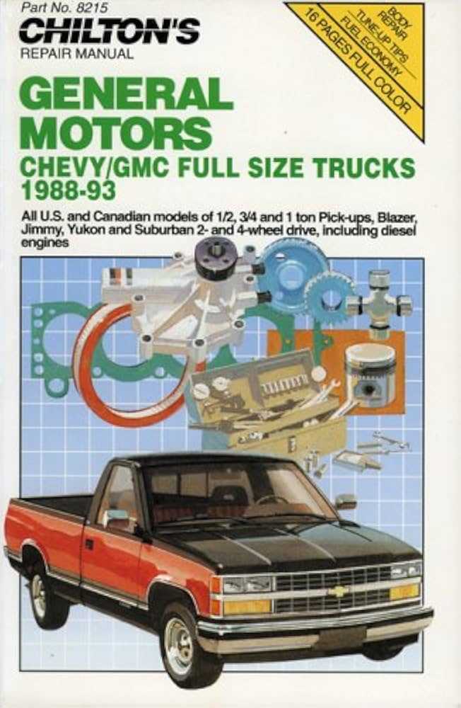 1993 gmc sierra repair manual