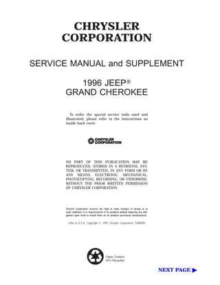 jeep grand cherokee 2003 repair manual