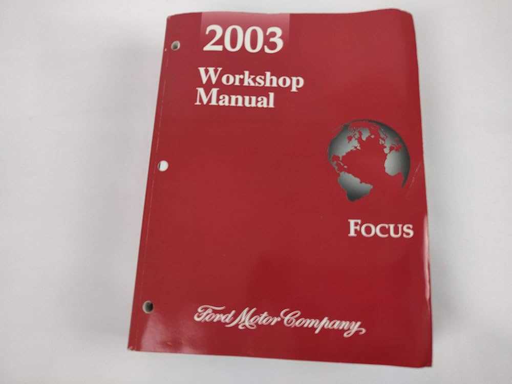 2003 ford focus repair manual