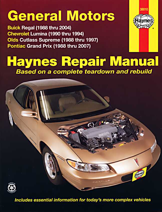 2001 pontiac grand am repair manual