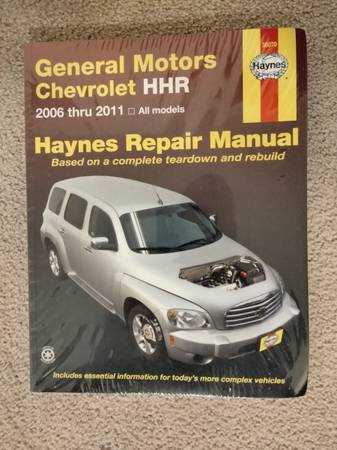 chevrolet hhr repair manual