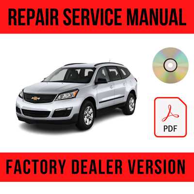 chevrolet traverse repair manual