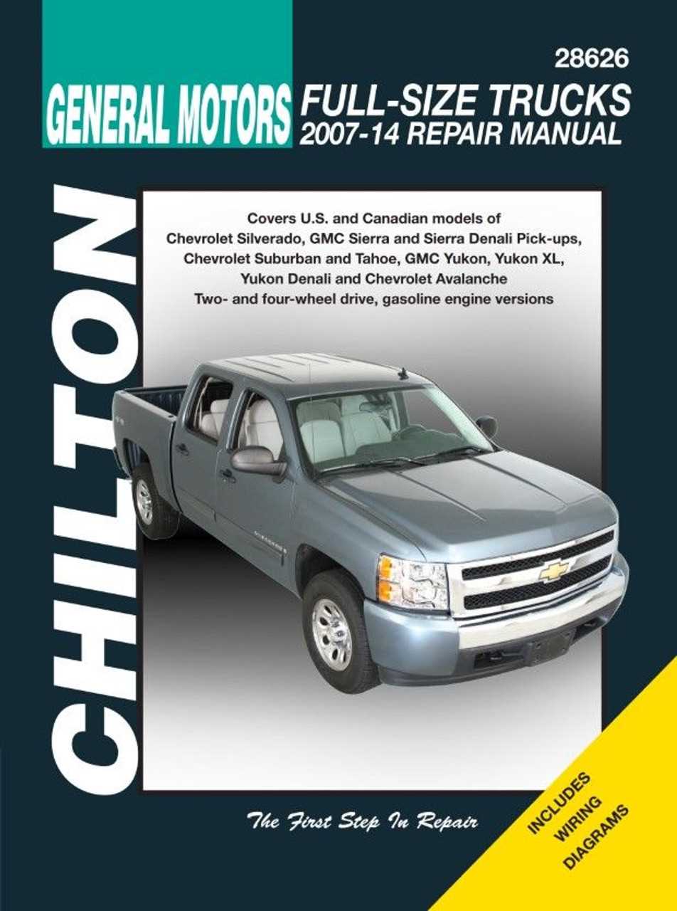 chevrolet truck repair manual