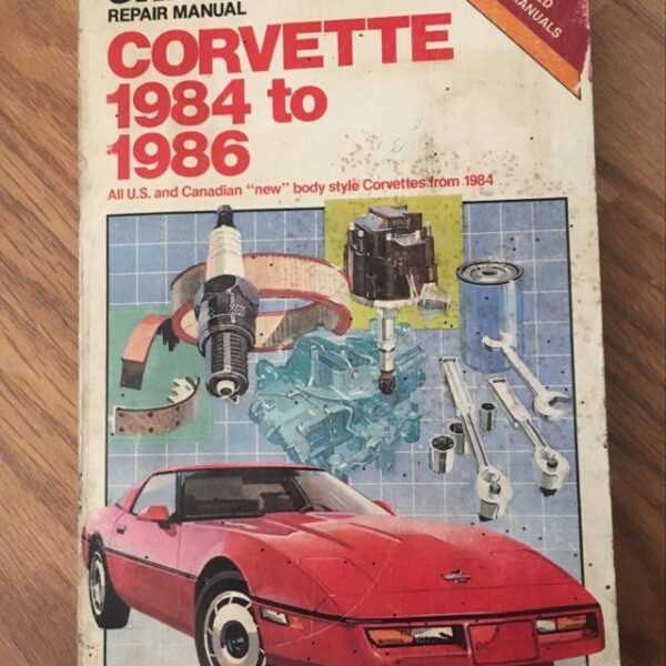 chilton corvette repair manual