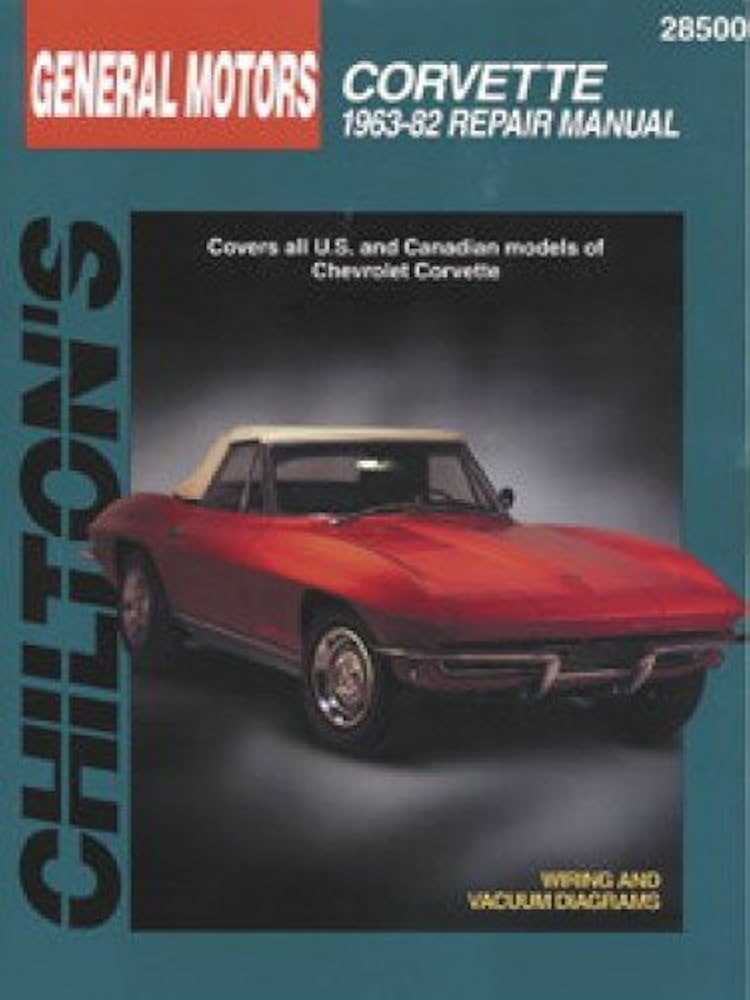 chilton corvette repair manual