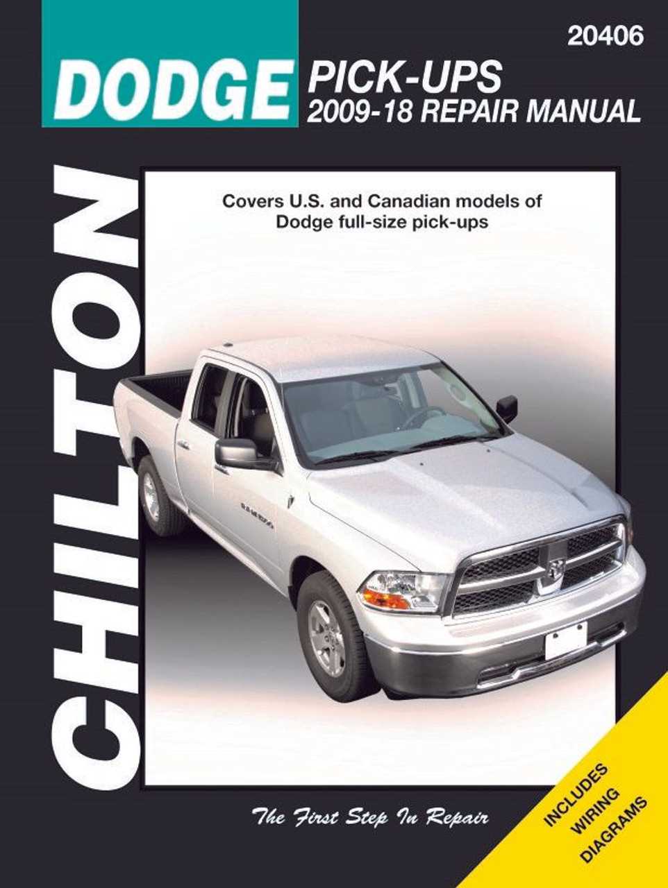 chilton shop repair manual