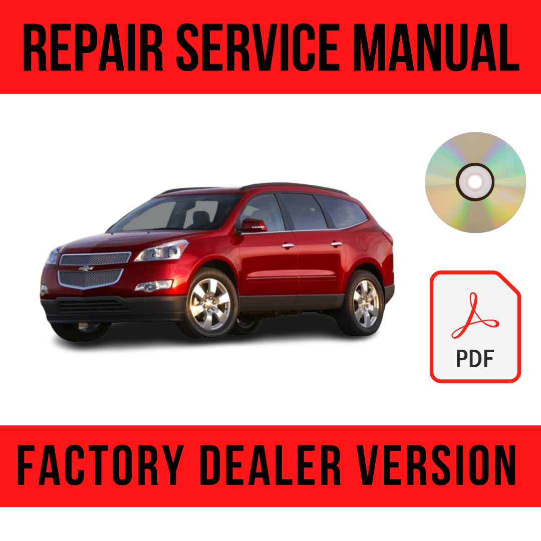 chevrolet traverse repair manual