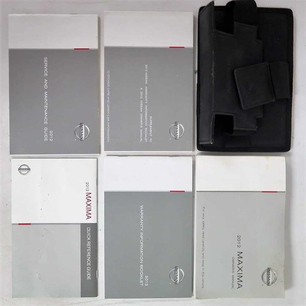 2012 nissan maxima repair manual