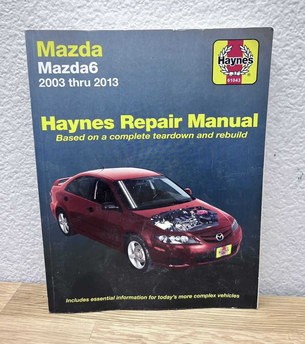 2006 mazda 6 repair manual