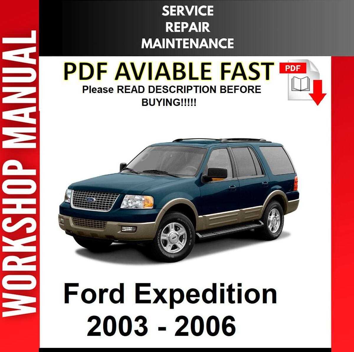 2006 ford expedition repair manual