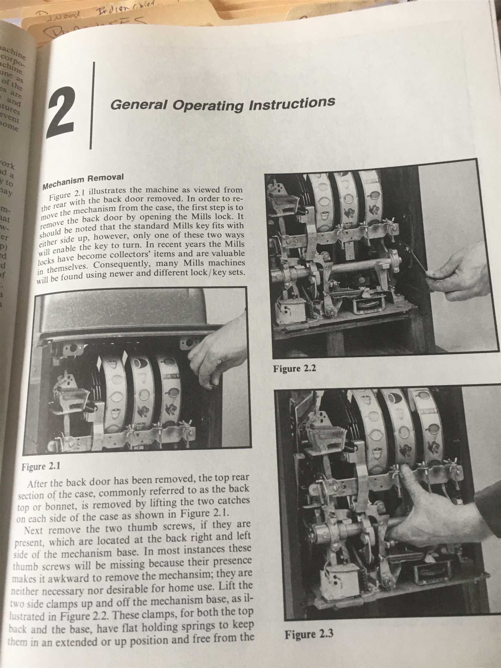 columbia slot machine repair manual