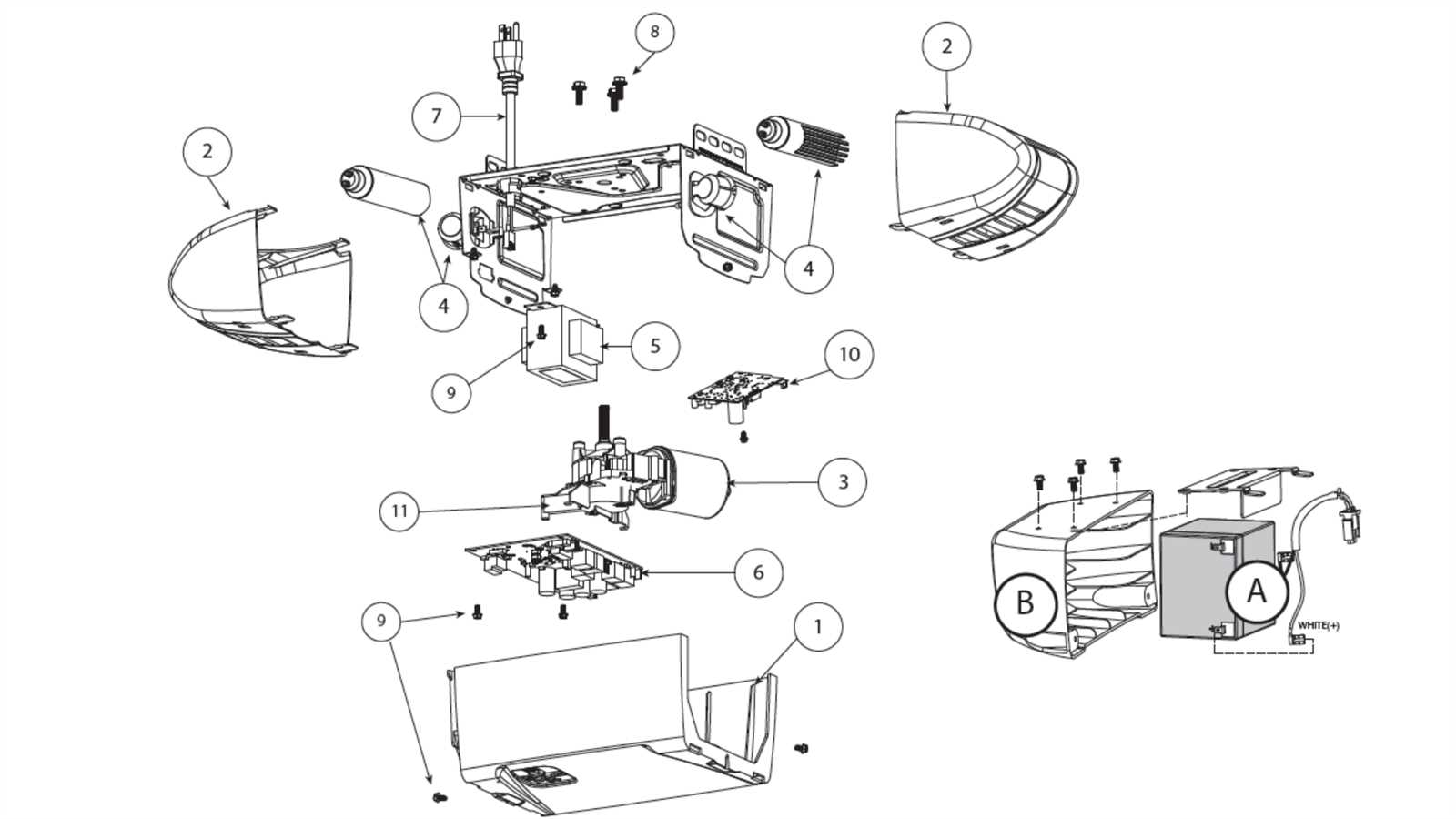 craftsman garage door opener repair manual