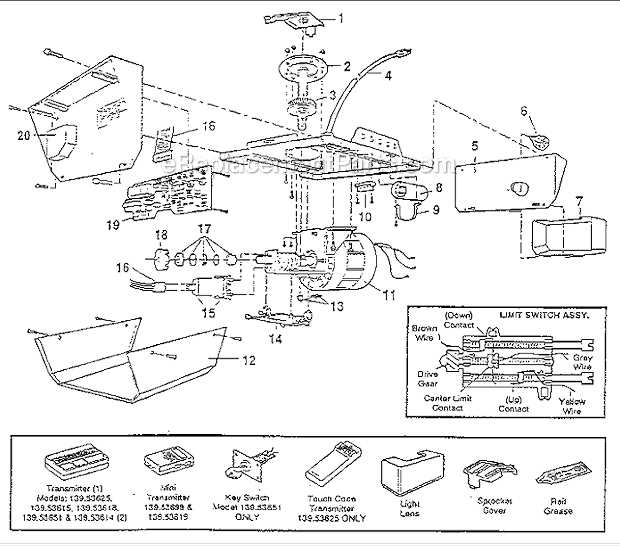 craftsman garage door opener repair manual